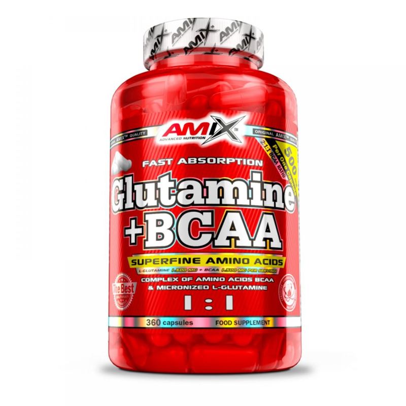 GLUTAMINE+BCAA 360 CAPS