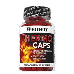 WEIDER THERMO CAPS 120 CAPS