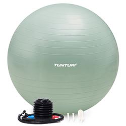 TUNTURI GYMBALL 65 CM, MINT, ANTI BURT