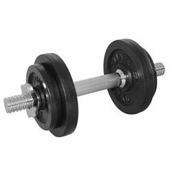 TUNTURI DUMBBELLSET 10 KG BLACK (SET PESAS)