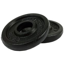 PAR DE DISCOS TUNTURI PLATE (DE 0,5 A 2,5 KG)