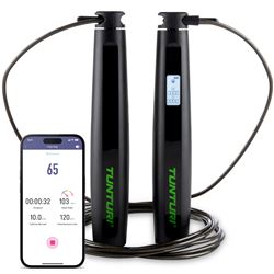 TUNTURI SMART JUMP ROPE WITH DISPLAY AND APP